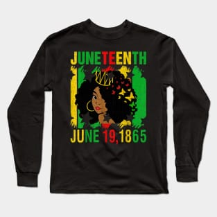 Juneteenth June 19 1865 Juneteenth Freedom Day Black History Long Sleeve T-Shirt